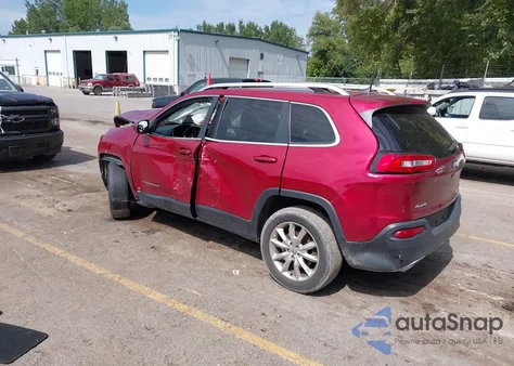 2016 Jeep Cherokee Limited from USA, damaged, VIN 1C4PJMDS3GW349644